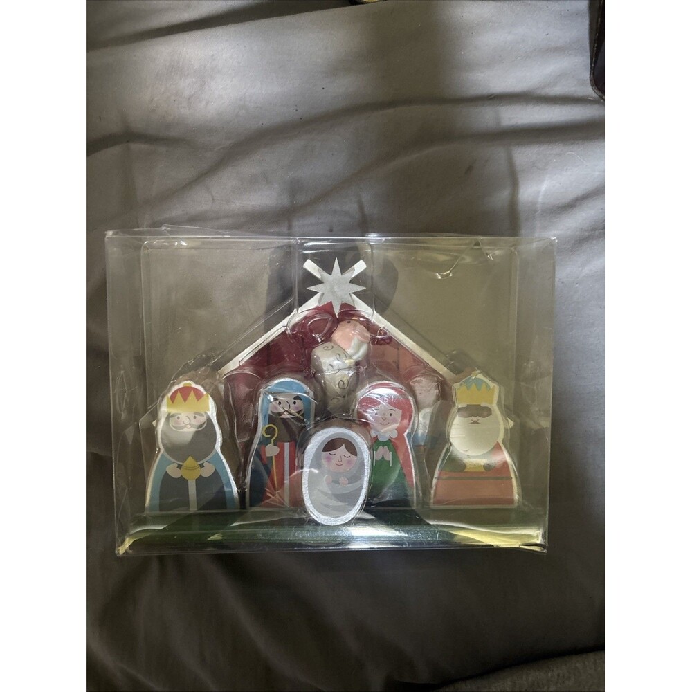 Target Wondershop 10 Piece Wooden Christmas Nativity Set 2020